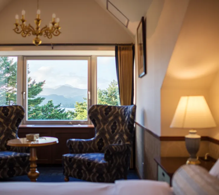 洗練された客室