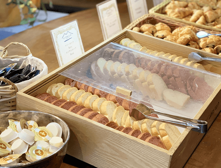 選べるパンコーナー